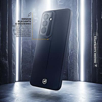 Capa case capinha para Samsung Galaxy A56 - Stinger Preta - Gshield