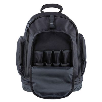 Mochila Para Ferramentas 14'' Poliéster Preta Worker