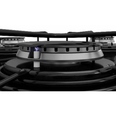 Cooktop 5 Bocas Essencial Itatiai Mesa De Vidro à Gás Bivolt Preto