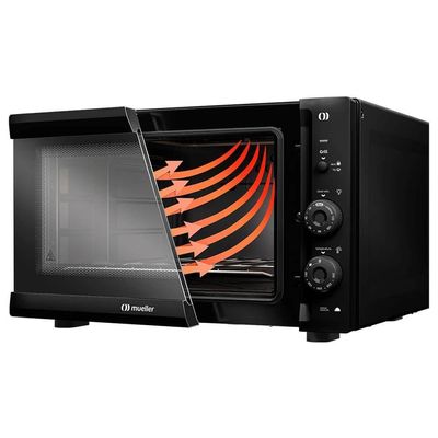 Forno Elétrico de Bancada Mueller 50L MFB50F Preto 110V