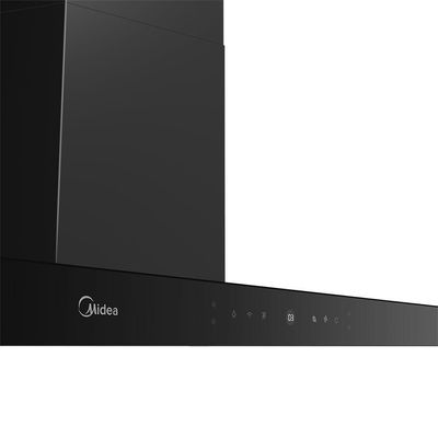 Coifa De Parede 90cm Black Inox Smart Pro Touch Midea MH90M77ET22BW2 220V
