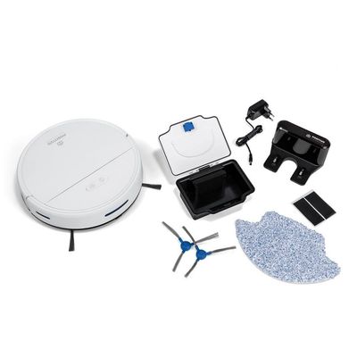 Smart Robô Aspirador Wi-Fi PRA10 Positivo Casa Inteligente - Varre, Aspira e Passa Pano