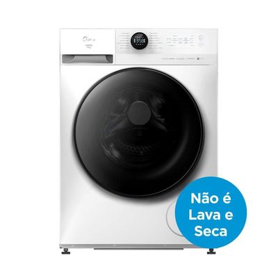 Máquina de Lavar 11kg Branca Slim HealthGuard Conectada Midea MF201W110WB/WK-02 - 220V