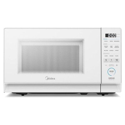 Microondas 20 Litros Mastercook Com Display Digital Midea Branco 110V