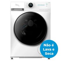 Máquina De Lavar Midea 13kg Healthguard Smart Inverter MF200W130WB Branca 110V