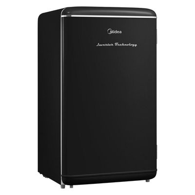 Frigobar Midea Retrô 93L Inverter Preto Bivolt