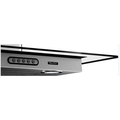 Coifa de Parede 90cm Vidro Reto Terim Inox 110V
