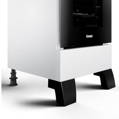 Fogão 4 Bocas Bivolt Com Acendimento Automático Consul Branco Bivolt