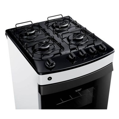 Fogão 4 Bocas Bivolt Com Acendimento Automático Consul Branco Bivolt