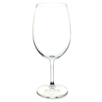 Conjunto de Taças para Água Bohemia Anna 580 ml em Cristal Ecológico - 6 Peças