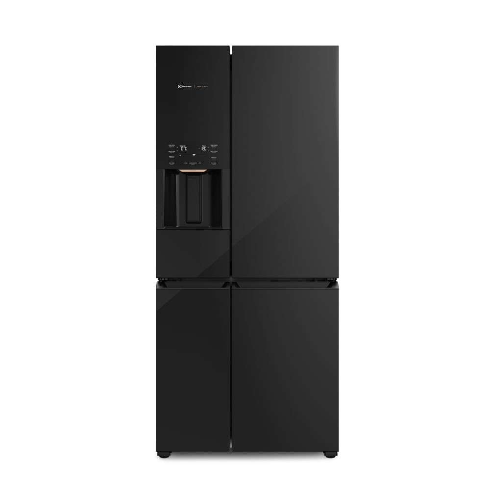 Geladeira/refrigerador 541 Litros 4 Portas Preto Multidoor Experience Com Flexispace Pro Series - Electrolux - 110v - Iq8ib