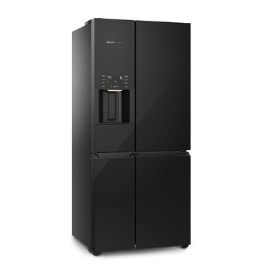 Geladeira Electrolux Frost Free Inverter 541L Experience com FlexiSpace 4 Portas Preta Pro Series (IQ8IB) 127V