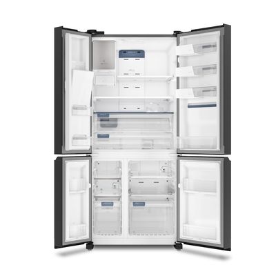 Geladeira Electrolux Frost Free Inverter 541L Experience com FlexiSpace 4 Portas Preta Pro Series (IQ8IB) 127V