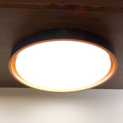 Hevvy Plafon Led Montana 24w Red Preto+dour Ly-8762m Pt+dr