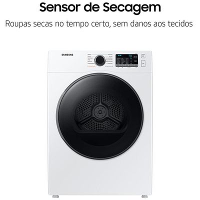 Secadora de Roupas Samsung 12kg DV12B6800EW 220V  Branca