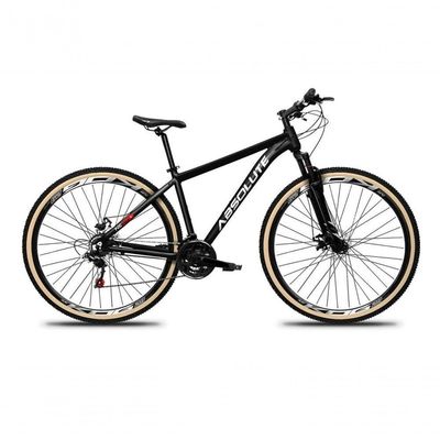 Bicicleta Aro 29 Absolute Nero 5 Alumínio Mountain Bike 24v Freio A Disco Garfo Suspensão preto