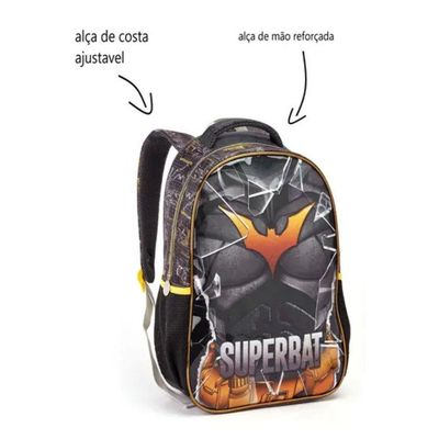 Mochila Costas Superbat Escolar Batman Infantil Seanite