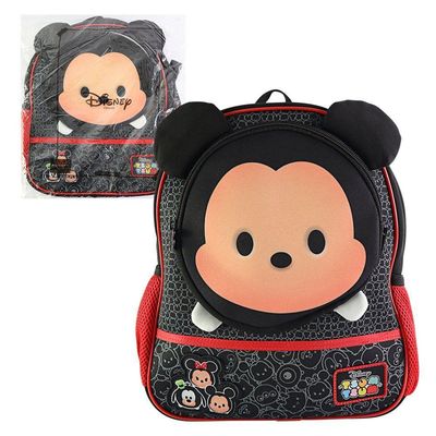 Mochila Escolar Infantil Com Alças Reforçadas Para Menino Estudar Mickey