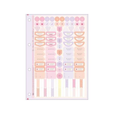 Refil Tiliflex Caderno Argolado Universitário Soho 80 Folhas Tilibra Modelo 2