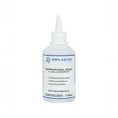 Álcool Isopropílico 110ml Com Bico Aplicador