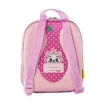 Mochila Escolar Infantil De Costas Gatinha Marie Rosa