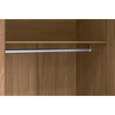 Guarda Roupa +cômoda 2 Peças Qc305 Jatoba/areia - Santos Andirá