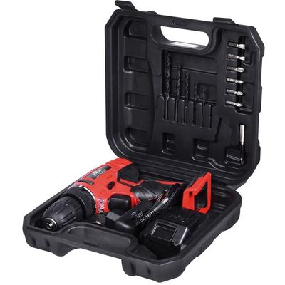 Furadeira Parafusadeira 12v Bateria Bivolt 17pcs Worker