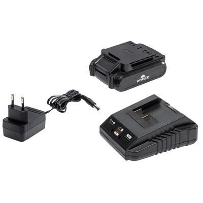 Furadeira Parafusadeira 12v Bateria Bivolt 50pcs Worker