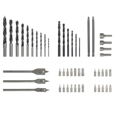 Furadeira Parafusadeira 12v Bateria Bivolt 50pcs Worker