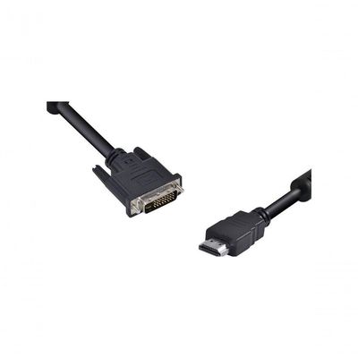 Cabo Hdmi Macho Para Dvi-d 24+1 Pinos 2 Metros Hdmi-2