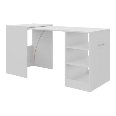 Armário Lavanderia/Mesa Dobrável Multimóveis Ibiza Branco