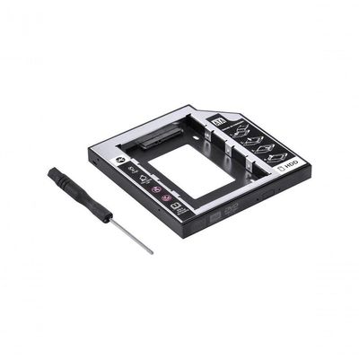 Adaptador Caddy Para Hd Ou Ssd Gaveta Dvd Notebook Sata
