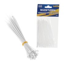 Abracadeira De Nylon Western 2,5 X 10cm Com 100 Unidades...