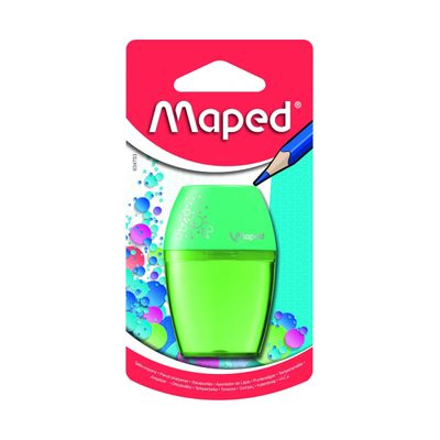 Apontador Maped com Depósito Shaker 1 Furo Cores Diversas - Item Sortido UNICA