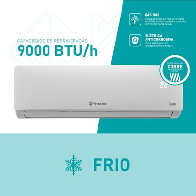 Ar-Condicionado Prime Air Inverter 9000BTUs Frio 9FC 220V