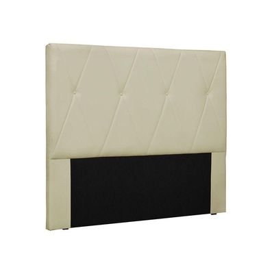 Cabeceira Aquilla Para Cama Box Queen 160cm Corino - D'Rossi Bege