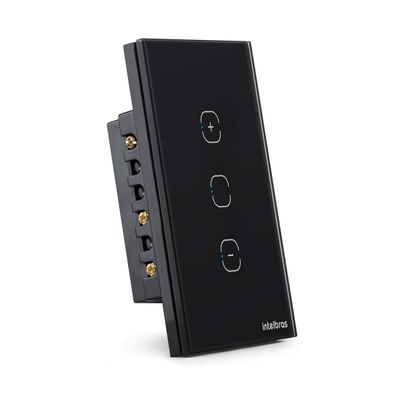 Interruptor SMART WI-FI Touch Dimmer EWS 1101 Preto 4850009