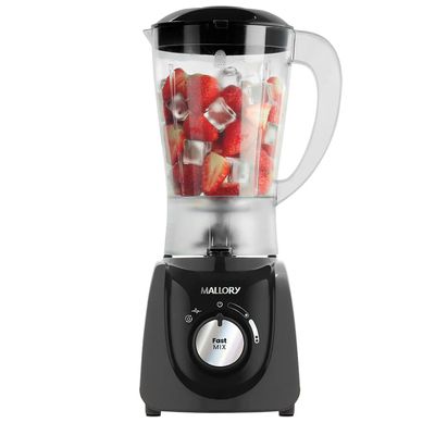 Liquidificador Mallory FAST MIX 520W 2VEL - B91202541  Preto  110 VOLTS