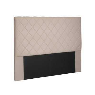 Cabeceira Dubai Para Cama Box Solteiro 90cm Suede - D'Rossi Bege
