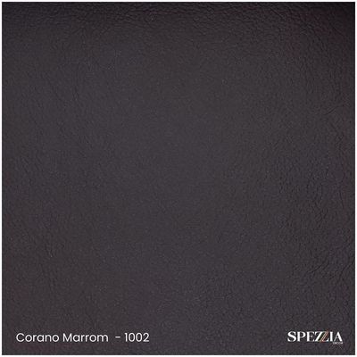 Cabeceira Dubai Para Cama Box Solteiro 90cm Corino Marrom - D'Rossi