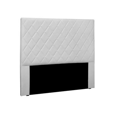 Cabeceira Dubai Para Cama Box King 195cm Corino - D'Rossi Branco
