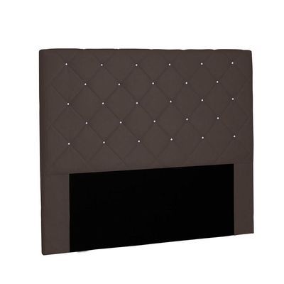 Cabeceira Tania Cama Box King 195 Cm Café