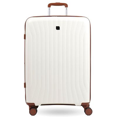 Mala Média 23 Kg Polipropileno 4 Rodas Swiss One Topázio M / Off white