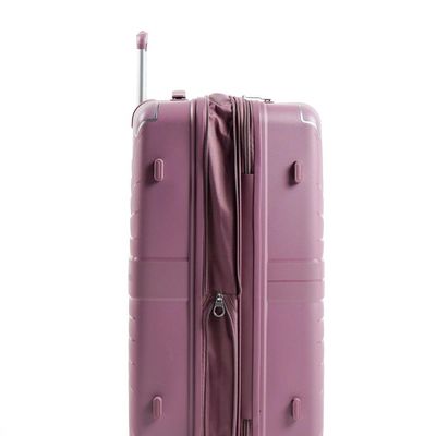 Mala Média 23 Kg Polipropileno 4 Rodas Swiss One Onix Lilás M / Lilas