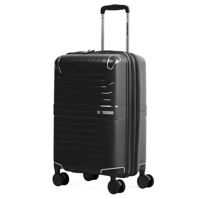Mala de Bordo 10 Kg Polipropileno 4 Rodas Swiss One Onix P / Preto