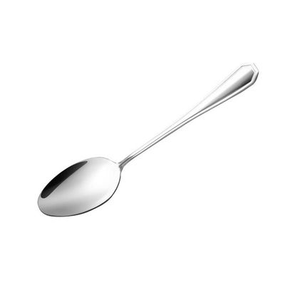 Jogo com 12 Colher de Sobremesa Aço Inox Acabamento Polido