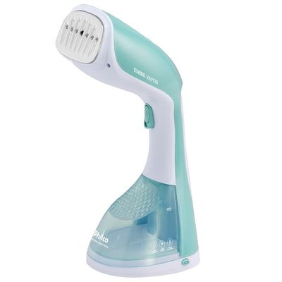 Passadeira de Roupas a Vapor Portátil Philco PVP10VD capacidade de 220ml e 1200W Bivolt - Branco e Verde