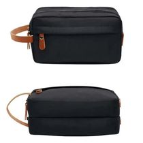 Bolsa Necessaire Organizadora Multifuncional Portátil Viagem Trabalho Impermeável Cor:preto