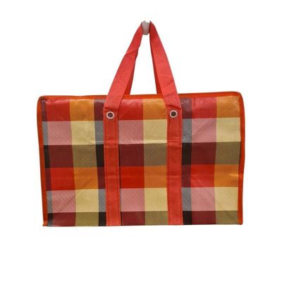 Bolsa Mala Sacola Feira Viagem Armazenamento Multiuso Dobrável Em Lona Impermeável Com Ziper