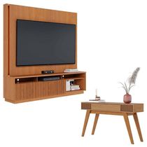 Estante Home Theater Jordão Com Aparador Riviera Freijó - Colibri